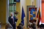 Airijos ambasadoriaus vizitas Šiaulių Didždvario gimnazijoje